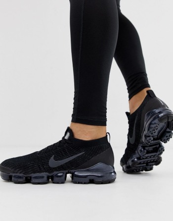 Nike Air Vapormax 3 Flyknit Crne - Muške Tenisice | 21350SYLV